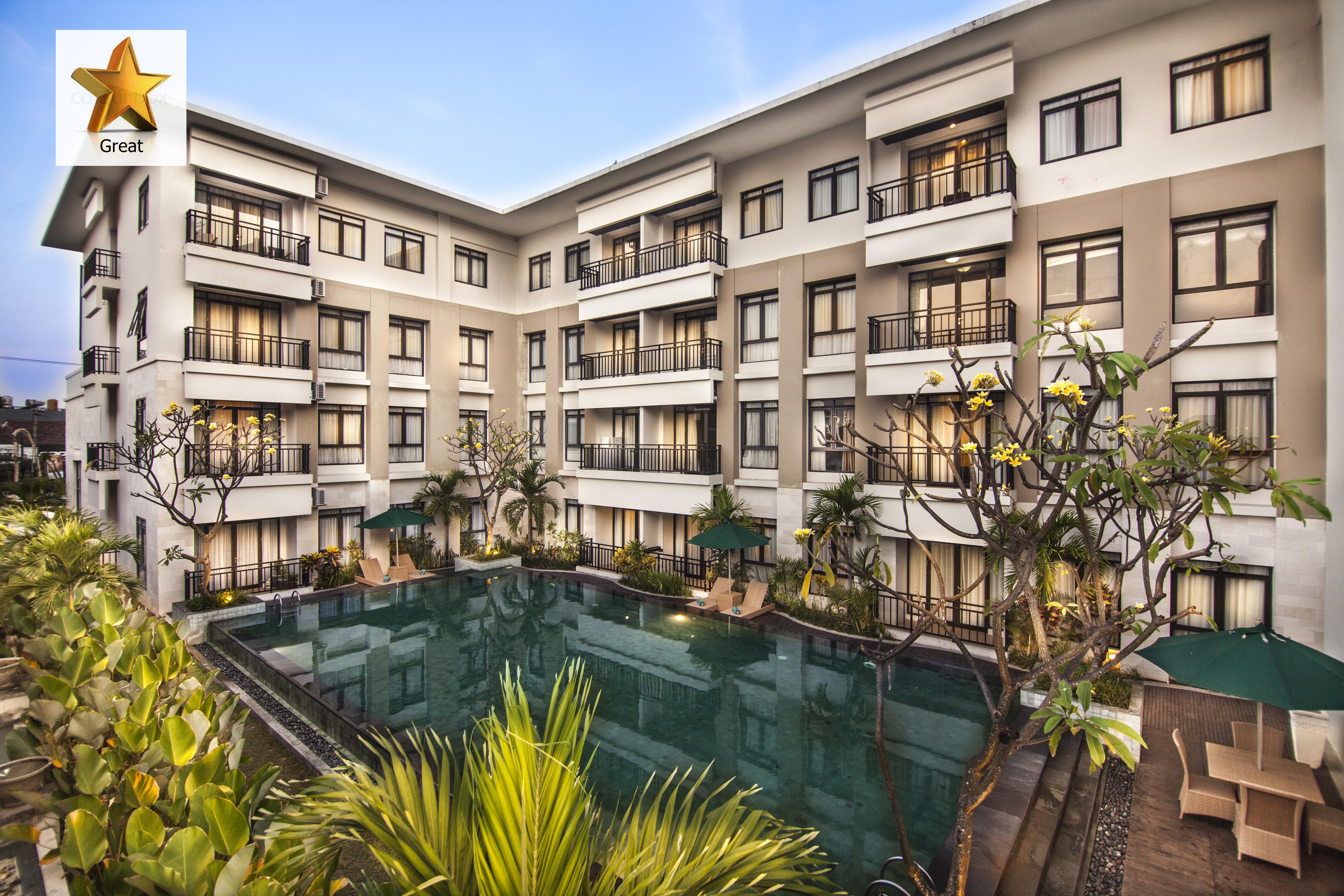 Legian Grand Kuta Hotel And Residence מראה חיצוני תמונה